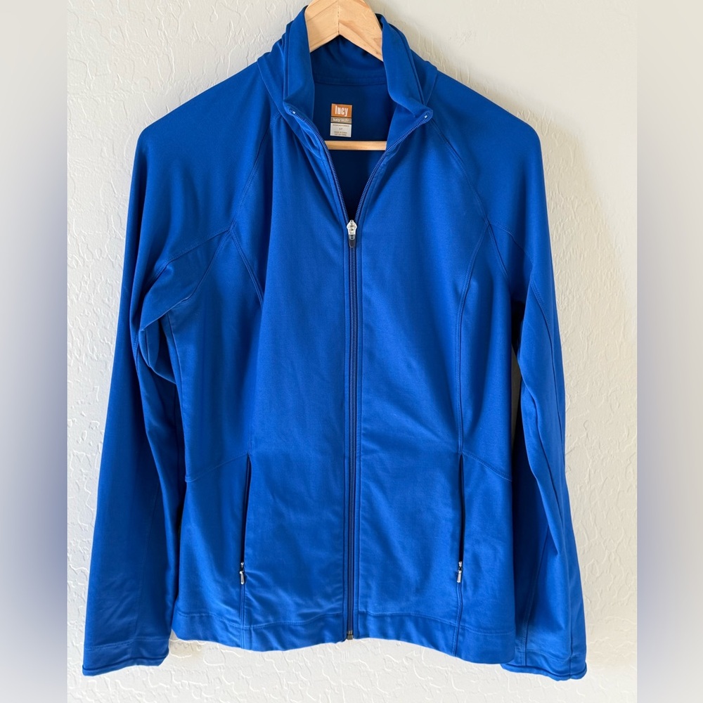 Women's Lucy Tech Full Zip Jacket Royal Blue - Small